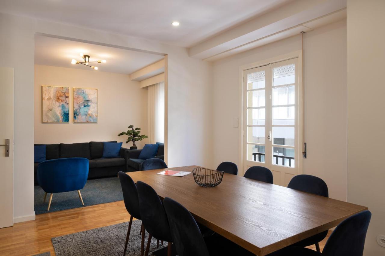 Invicta Premium - 4Br Downtown Apartment With Ac 포르투 외부 사진