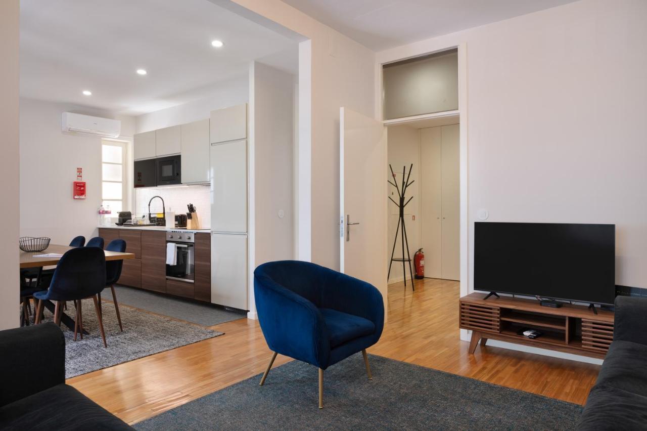 Invicta Premium - 4Br Downtown Apartment With Ac 포르투 외부 사진