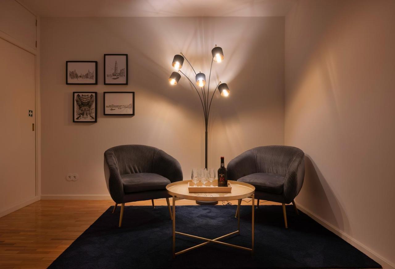 Invicta Premium - 4Br Downtown Apartment With Ac 포르투 외부 사진