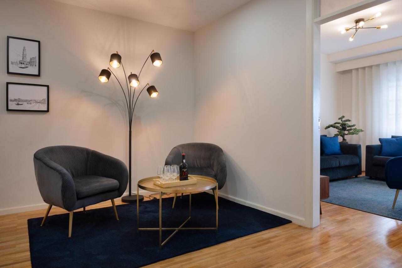 Invicta Premium - 4Br Downtown Apartment With Ac 포르투 외부 사진
