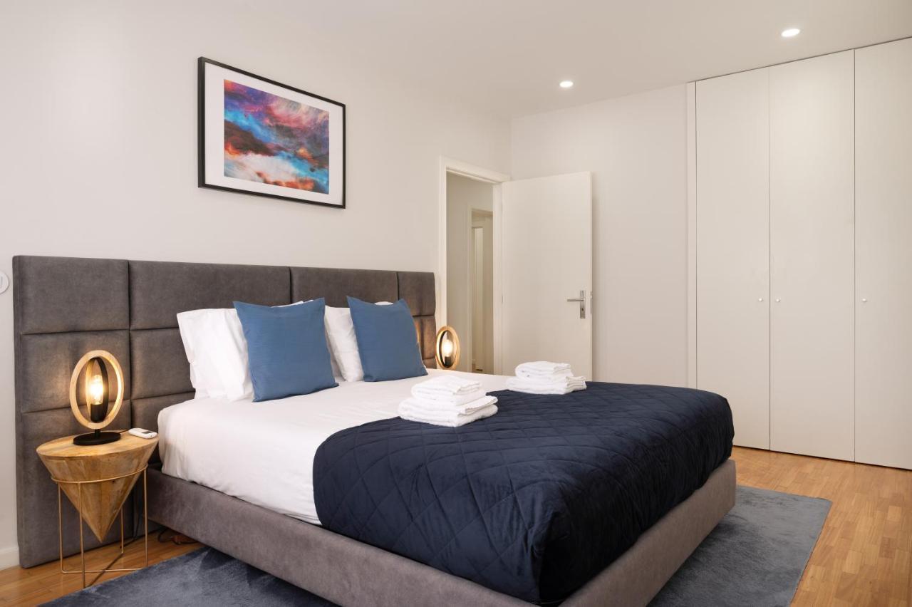 Invicta Premium - 4Br Downtown Apartment With Ac 포르투 외부 사진