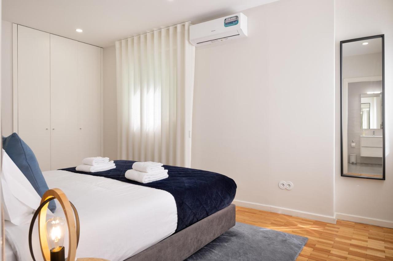Invicta Premium - 4Br Downtown Apartment With Ac 포르투 외부 사진