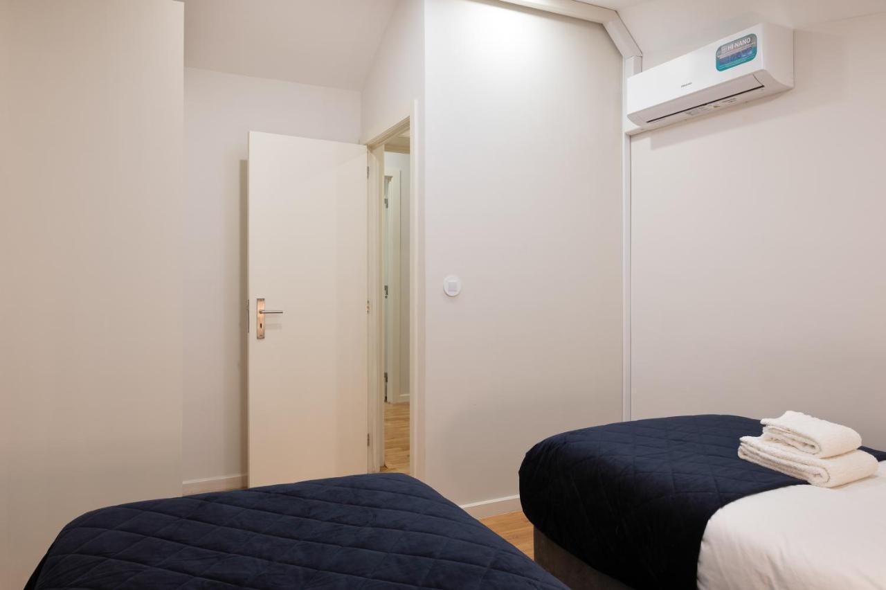 Invicta Premium - 4Br Downtown Apartment With Ac 포르투 외부 사진